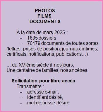 Généalogie en grand format